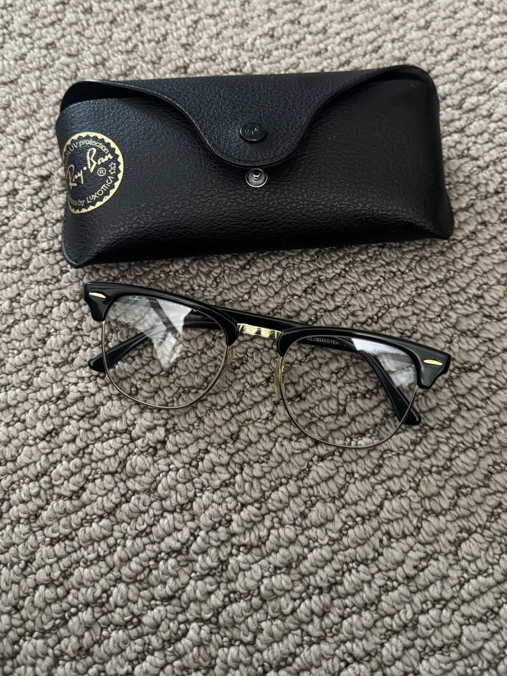 Ray-Ban Rb3016 Clubmaster *Originally Sunglasses; Switched Out For Prescription*